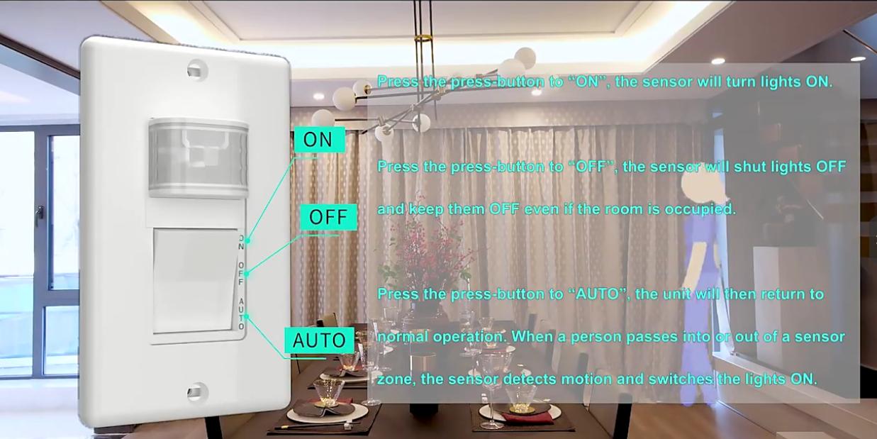 インテリジェントな省エネの新しい経験：PD-PIR123-V3赤外線誘導スイッチ