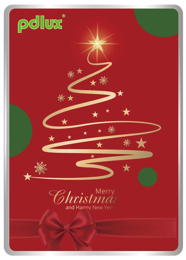 PDLUXはあなたにメリークリスマスと明けましておめでとうございます！