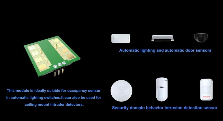 スマート検出用の高精度マイクロ波センサー--- PD-V21