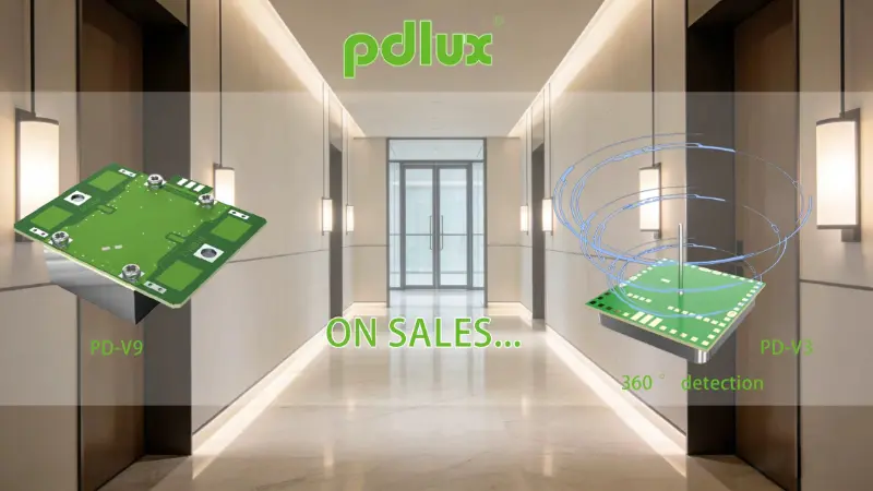 PD-V9 & PD-V3 マイクロ波モーションセンサー